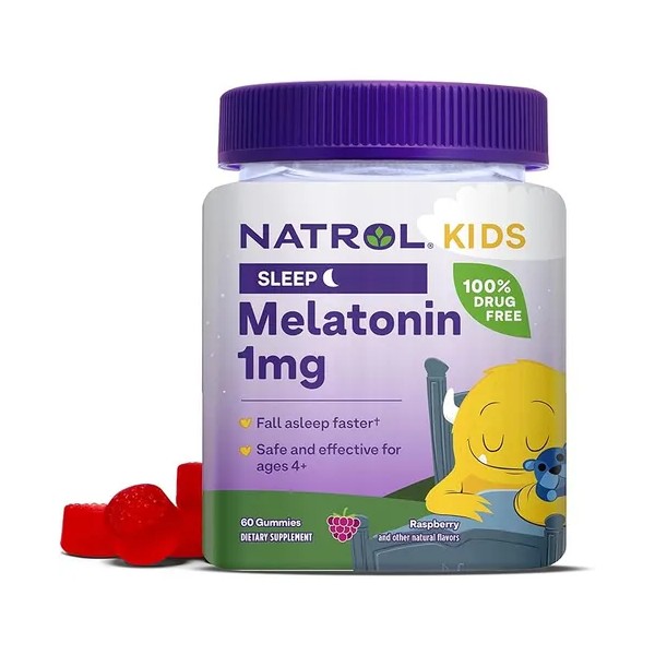 Melatonina Kids Niños Duerme Rápido Y Profundo 60 Gomas Ayuda