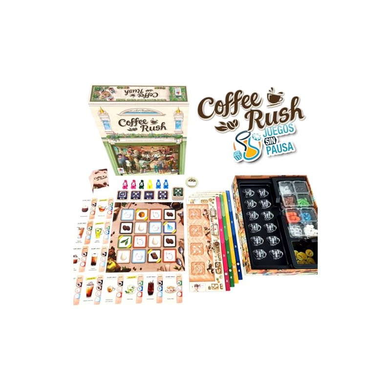 MAR LÚDICO Juego de Mesa en Español - Coffee Rush