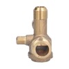 Replacement Parts for Air Compressor Valves Brass 4-Way Double Tube