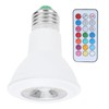 10W RGBW Spotlight with Timing Remote Control E27 Color Changing