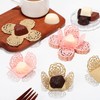 Gadpiparty 100Pcs Truffle Wrappers Chocolate Wrappers Flower Truffle Wrappers Paper