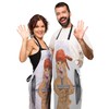 Olikked Apron Kitchen for Women Fitness Cat Mans Aprons for