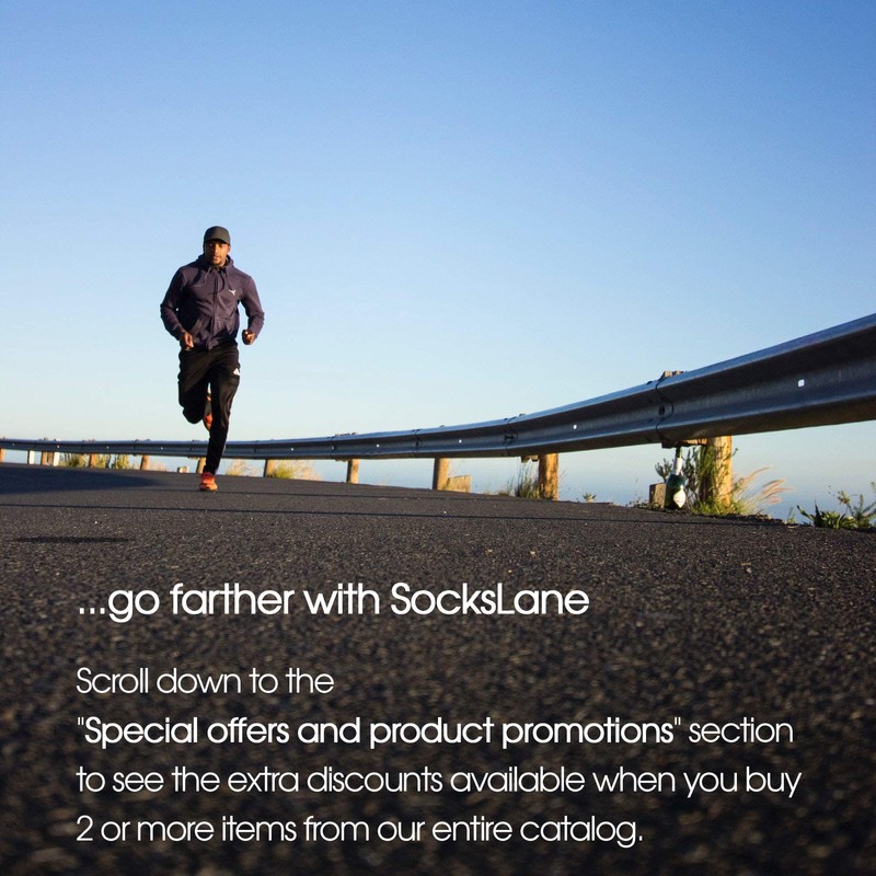 SocksLane Cotton Compression Socks for Women & Men. 15-20 mmHg
