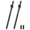 NiuNyuNeu Set of 2 Speaker Poles for Subwoofer 34"-52" Height