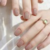 COSMOO Light Brown Nail Polish 12ml Elegant Quick Dry Nude