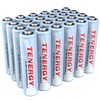 Tenergy AAA Rechargeable Battery, High Capacity 1000mAh NiMH AAA Battery,