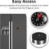 Youery Kitchen Timer, Magnetic Visual Timer, Stainless Steel Countdown Timer,