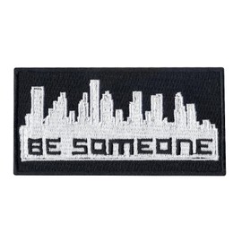 Be Someone Houston Texas Graffiti Iron on Patch