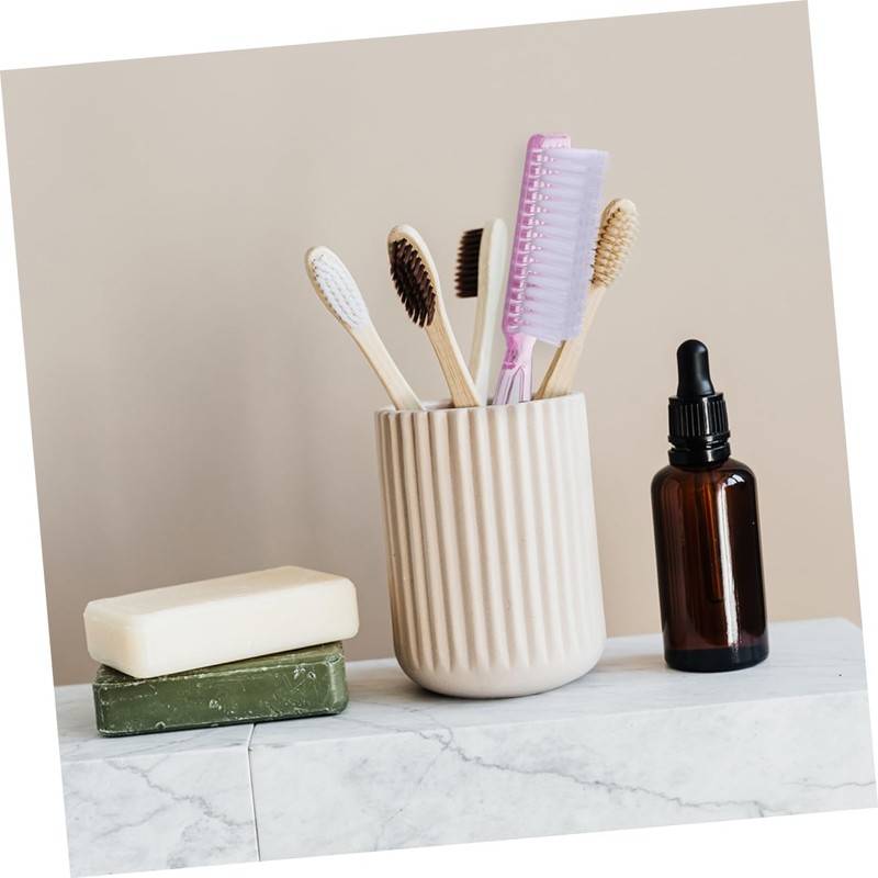 Vaguelly 6Pcs Manicure Cleaning Brush Durable Fingernail Dust Removal Tools