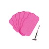 Schenley 6-Pack Microfiber Mop Pads - Washable & Reusable