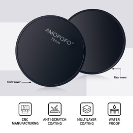 72mm Metal Lens Cap,Compatible with All Any 72mm with Camera Thread Lens and 72mm Camera Accessory.CNC MACHINED(Front Cover+Rear Cover)