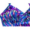 Hilor Tankini Swimsuits for Women Shirred Ruffled Swimsuits V Neck