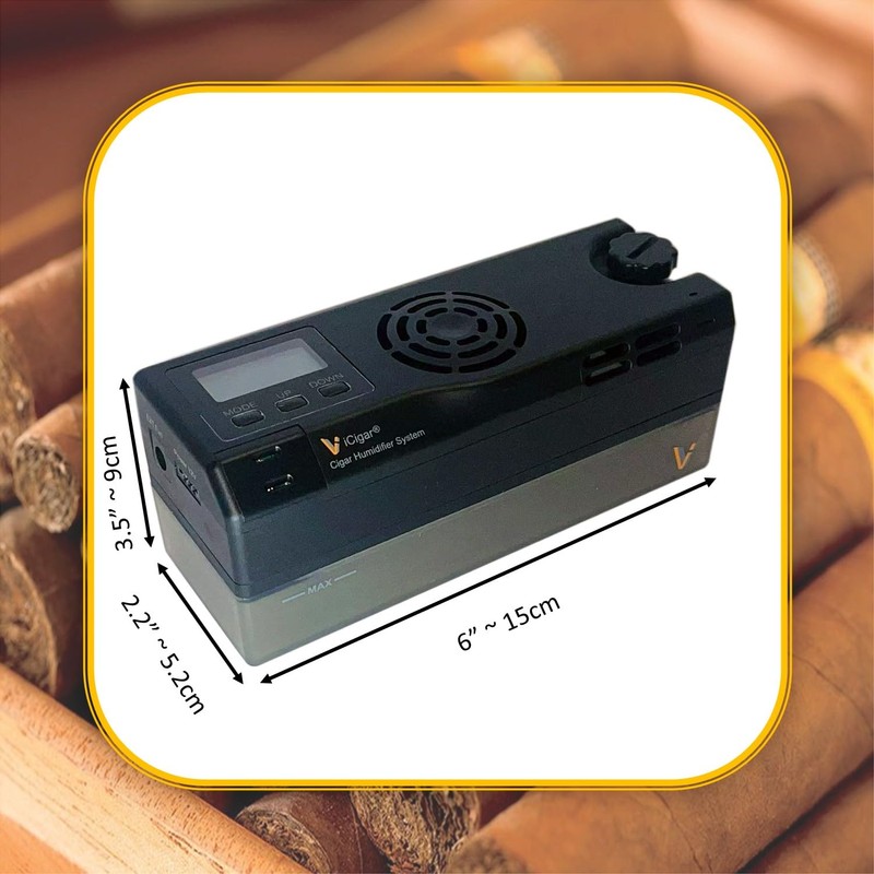 Le Veil 7th Gen iCigar Humidifier System DCH-12V7 for 50CT