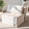 MAXYOYO Folding Sofa Bed, Convertible Sofa Bed with High-Density Support