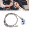 Electroplated Shampoo Bowl Spray Head Hose Professional Hair Salon Pressurization