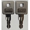 2 Replacement Keys Cut to Key Code 8128 for Craftsman