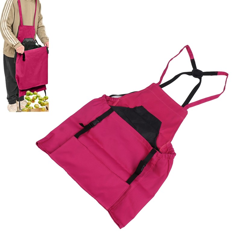 Harvest Bag Fruit Picking Apron Large Capacity Oxford Cloth Quick
