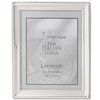 Lawrence Frames 11645 Polished Silver Plate 4x5 Picture Frame -