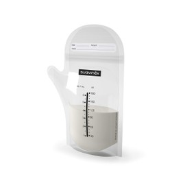 Suavinex Beutel-Speicher-Milch frequenzauswahl, weiß mit Ausgießer x 25