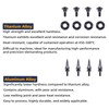 2025 Titanium Street Glide Windshield Bolts Motorcycle Performance Windshield Screws