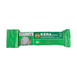 KOH-I-NOOR 013170800000 Keraplast Air Drying Modelling Clay - White