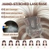 UIPEUBO Hair Toppers for Women Real Human Hair Toppers with