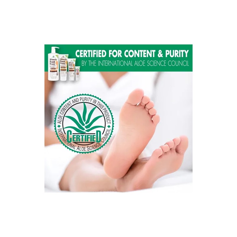 Miracle Foot Repair Cream | 60% Pure Aloe Vera Gel