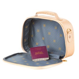 Tiana Cosmetic Case Vanity Case Box with Applications 22 x 30 x 10 cm Bowatex, plain, Cosmetic case