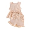 Aenbilo Toddler Summer Clothes Girls 5t Baby Outfits Cute Bow