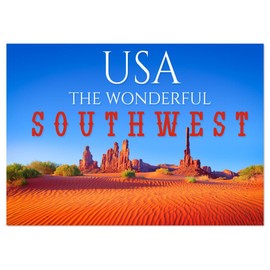 USA The wonderful Southwest (Monthly Wall Calendar 2025 16.5" x 23.4" (open)), CALVENDO 14 Month Calendar