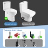 Automatic Toilet Flusher Kit, Touchless Motion Sensor Flush for Toilet,