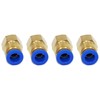 Pneumatic Push-in Fitting with Internal Thread G 1/8 Inch to