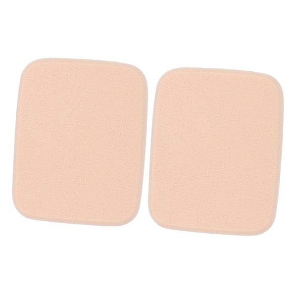 Baluue 2pcs Compact Makeup Sponge Puff Travel Case Dual-use Wet