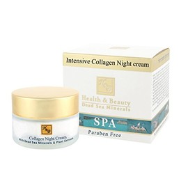 Intensive Collagen Night Face Cream Moisturizer 50ml by Health & Beauty Dead Sea Minerals