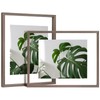 Egofine 11x14 Floating Frames Set of 2, Double Plexiglass Picture