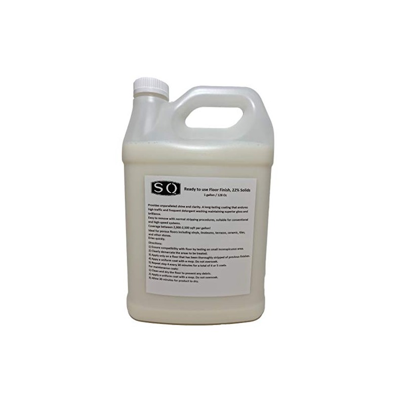 SQ Ultra High Gloss Gallon of Floor Finish. APE Free!