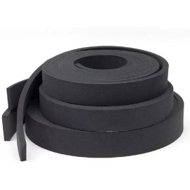 ALL ABOUT RUBBER  3/4"X2"X10 FT ROLL CLOSED CELL SPONGE RUBBER NEOPRENE/EPDM BLEND