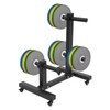2-inch Barbell Plate and Dumbbell Racks Tree Plate Storage Weight