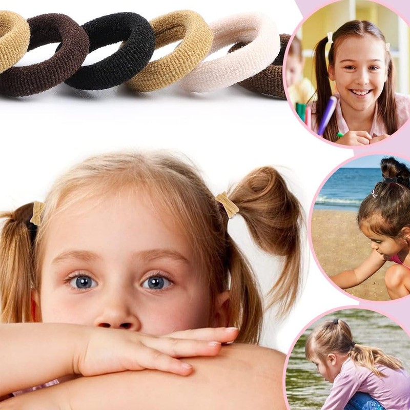60 Pcs Large Hair Ties elastics for women ties elastique