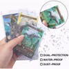 100pcs Regular Top Loaders Transparent Card Sleeves Collectible Card Top