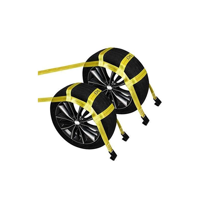 JCHL Tow Dolly Basket Strap System with Flat Hook -