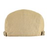 VOBOOM Men Cotton Adjustable Newsboy Beret Ivy Cap Cabbie Flat