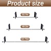 60 in Vinyl Roll Holder, Wrapping Paper Roll Holder, Adjustable