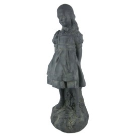 Things2Die4 `Alice in Wonderland` Garden/Patio Statue Carroll-Resin