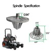 ECMTPL Lawn Mower Spindle Assembly with Bearings 4171231 Compatible with