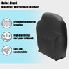 NLQR Black Front Driver Side Top Lean Back Seat Cover