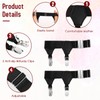 Mens Sock Garters Mens Sock Suspenders Adjustable Non-Slip Sock Strap