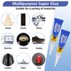 3Gram x 12 Strong Super Glue All Purpose with Anticlog