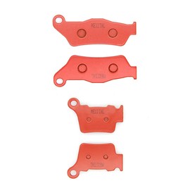MEXITAL Front and Rear Brake Pads for KTM SX 85 SW BW 17"/14" 19"/16"/150 EXC Tpi (21-22) SX125 (09-18) EXC 250 Inc TPi 2T/EXCF 250 450 4T Six Days (11-22) SX 150 250 (09-22) SXF 350 (11-22) 181-368
