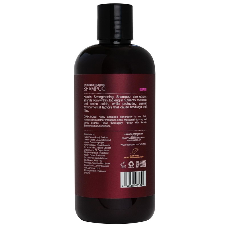 PA Keratin Strengthening Shampoo 16 oz